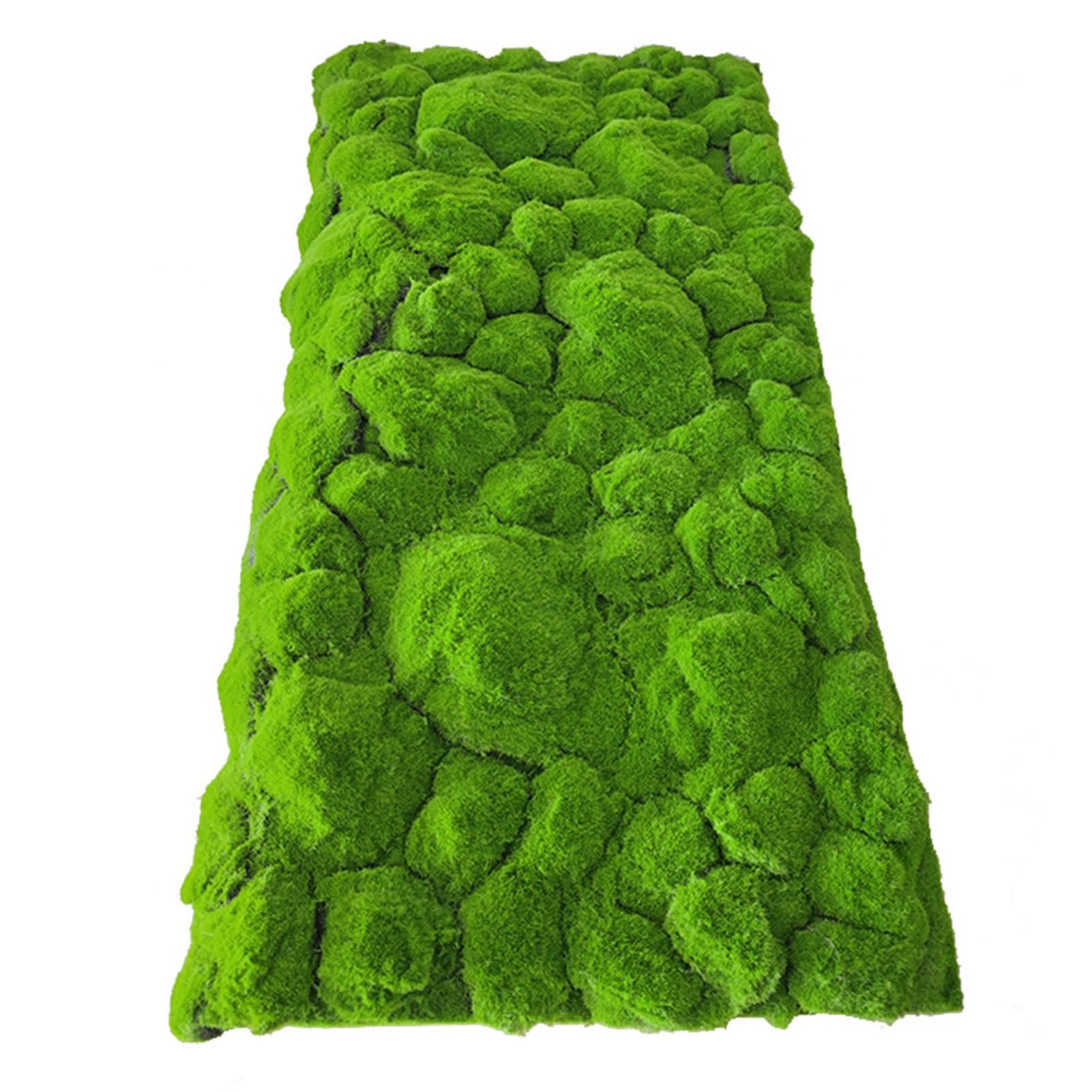 DECAKE Artificial Moss Rug, Simulation Fake Grass Mat for DIY Crafts, Realistic Woodland Decor Turf, Faux Centerpiece (Color : E, Size 100 x cm (39 3/8 39 in))