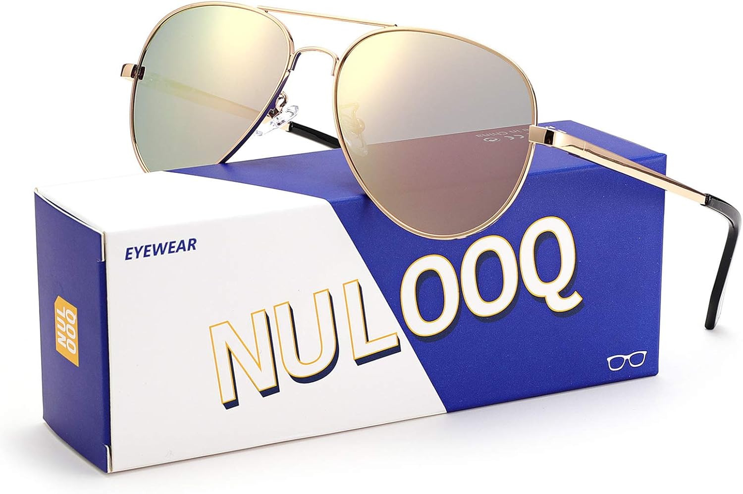 NULOOQ Extra Small Aviator Polarized Sunglasses for Small Face Women Men Juniors and Kids 52mm & 58mm - Image 6