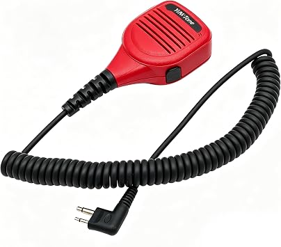 2 Pin Speaker Microphone for Motorola DP1400 EP450 DEP450 CP040 CP140 CP180 XTN446 BPR40 EP350 MP300 CP200 PR400 P080 Radio Red