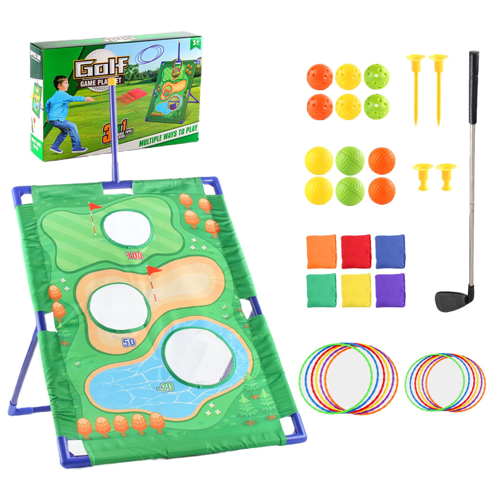 Gra w Golfowe Chipowanie Sprzęt treningowy, symulatory golfa | Ogrodowa Mata Do Chippingu Golfowego Sport, na zewnątrz, zabawki do domu, ogrodu, imprez, biur, na podwórko