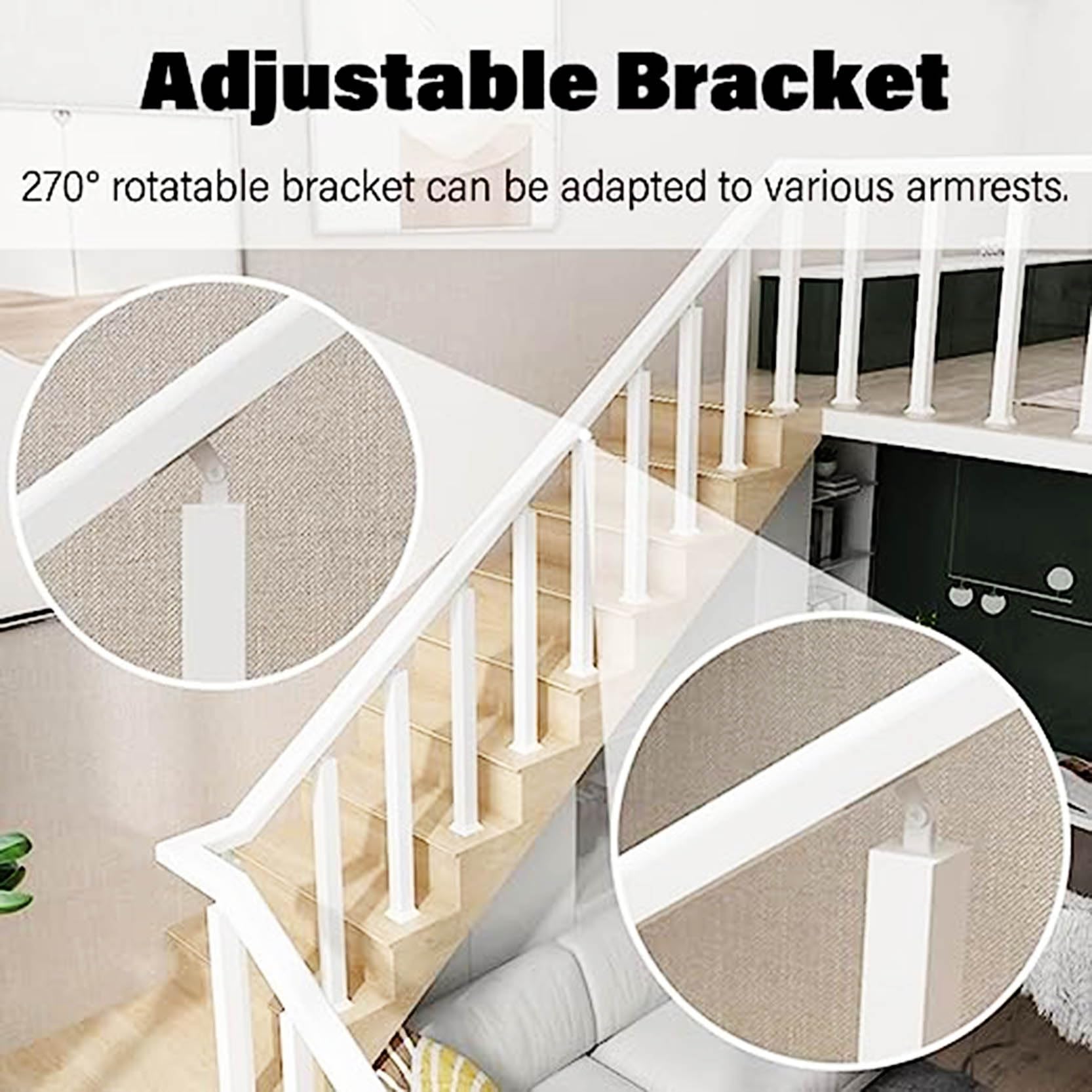 Kwadratowe metalowe balustrady na pokłady, werandy i korytarze, kolumna ochronna 120 cm do użytku wewnątrz i na zewnątrz, 1 sztuka, stylowy design
