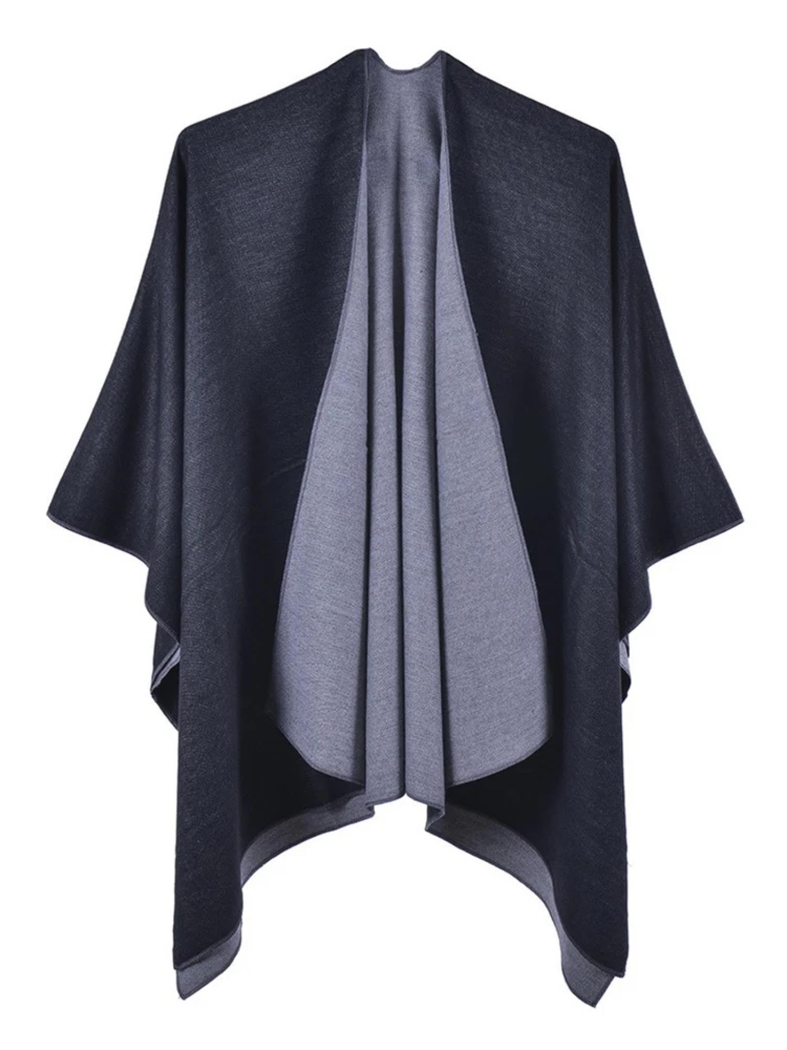 Sciarpa Scialle Invernale Sciarpe Sciarpa da Donna Invernale Basica Tinta Unita Poncho Donna Capa para Mujer Spessa Coperta Avvolgente Scialli