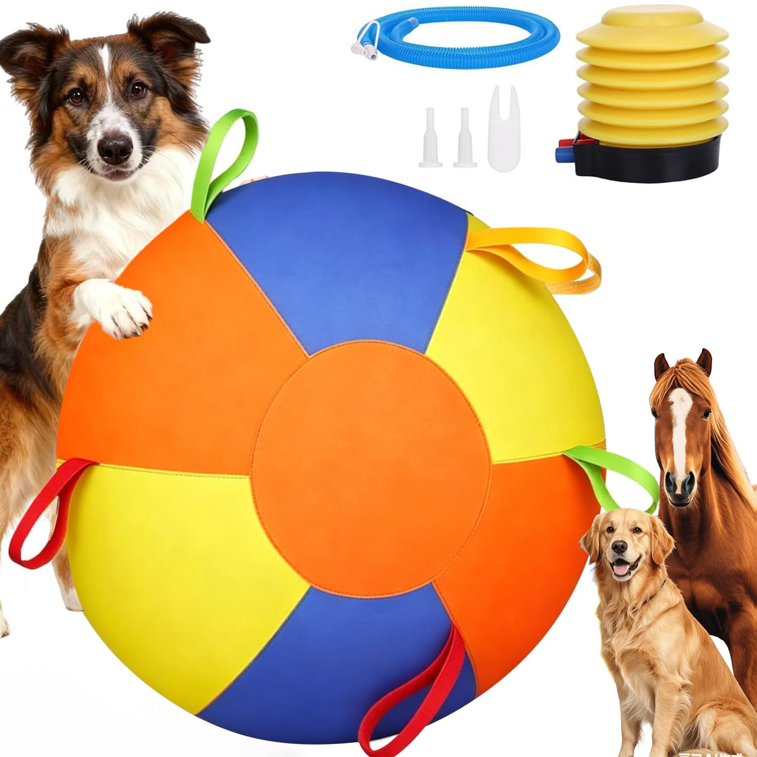 Photo 1 of VYIUNKTE Herding Ball for Dogs, 18 Inch