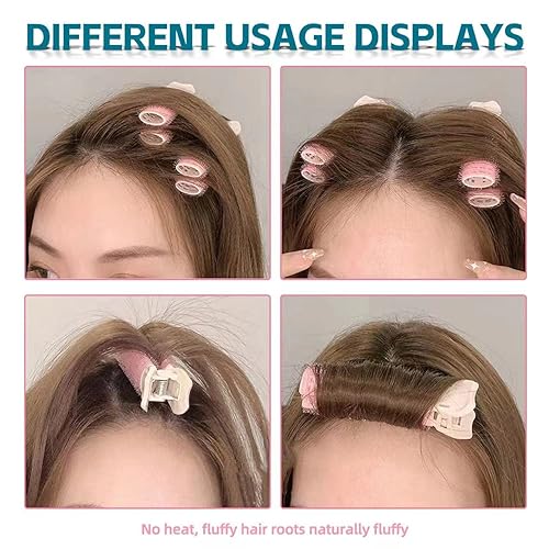 Miniatura 6 de 6 clips de raíz para el cabello, pinzas voluminizadoras para el cabello, clips de volumen para raíces, clips voluminizadores de cabello esponjosos,