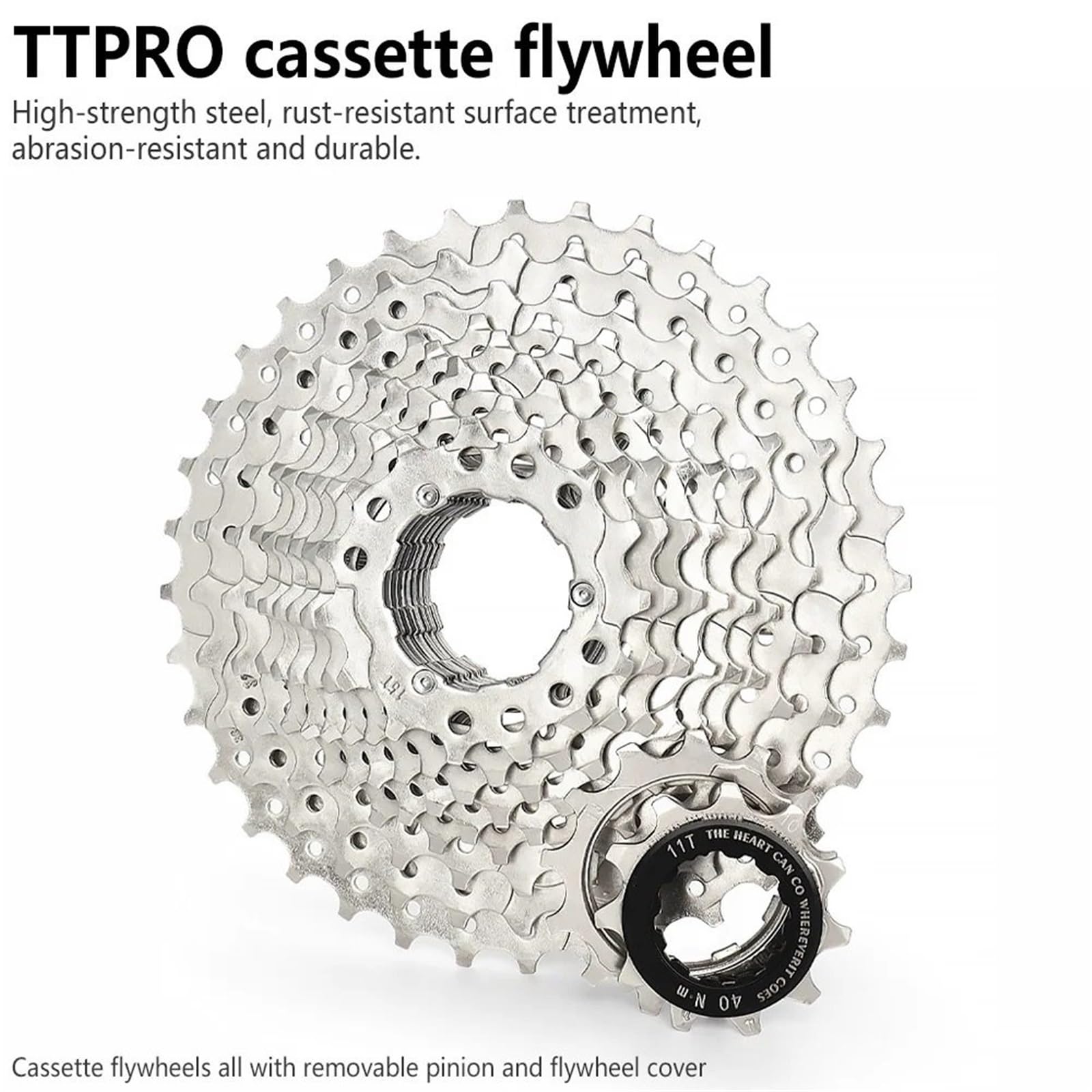 Rueda Libre para Bicicleta para TTPRO HG 11 velocidades, 11-28T, 32T, 34T, 36T, piñón Cassette, Piezas Carretera aleación Aluminio