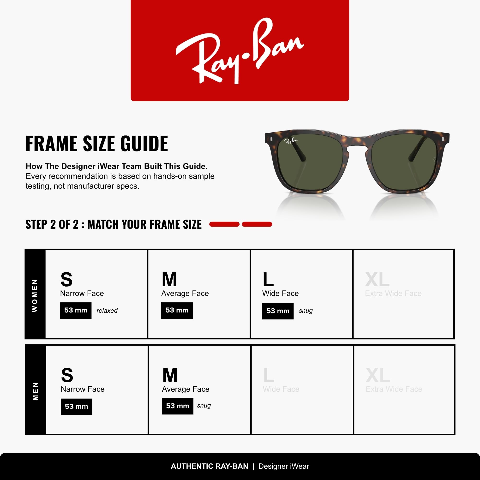 Ray-Ban Quadratische Sonnenbrille Rb2210