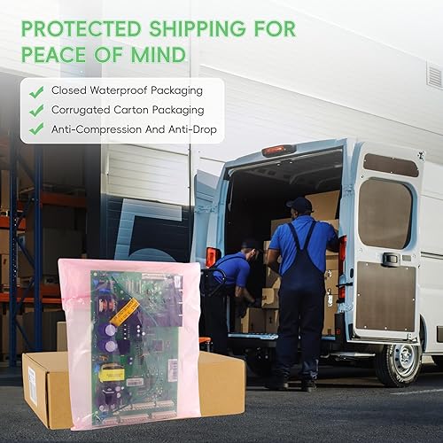 Miniatura 7 de WR55X11098 Placa de control electrónico para refrigerador, compatible con ge PGCS1RKZJSS, PSQS6YGZBESS, PFSS5RKZASS, PFCF1RKZABB, PGS25KSEAFSS,