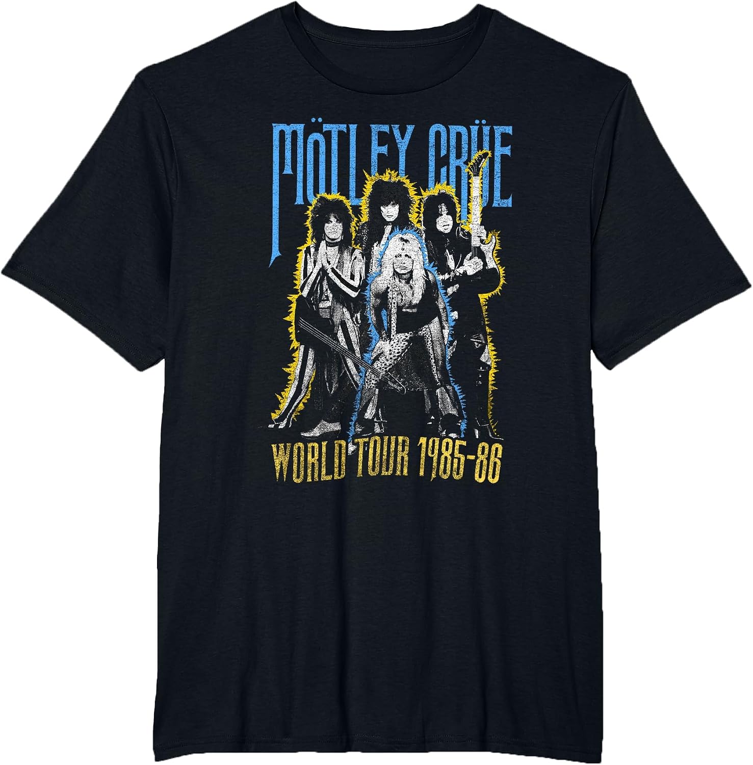 Mötley Crüe World Tour 85-86 T-Shirt image 5