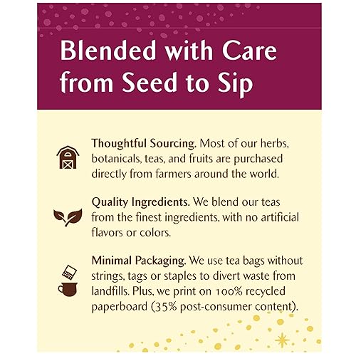 Miniatura 4 de Celestial Seasonings Té de hierbas Cereza Negra 20 unidades paquete de 6