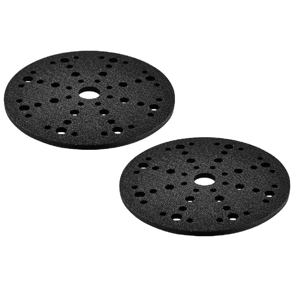 203348 Interface Sander Backing Pad 2-Piece, 5 mm Height x 145 mm Diameter, Steel Grey