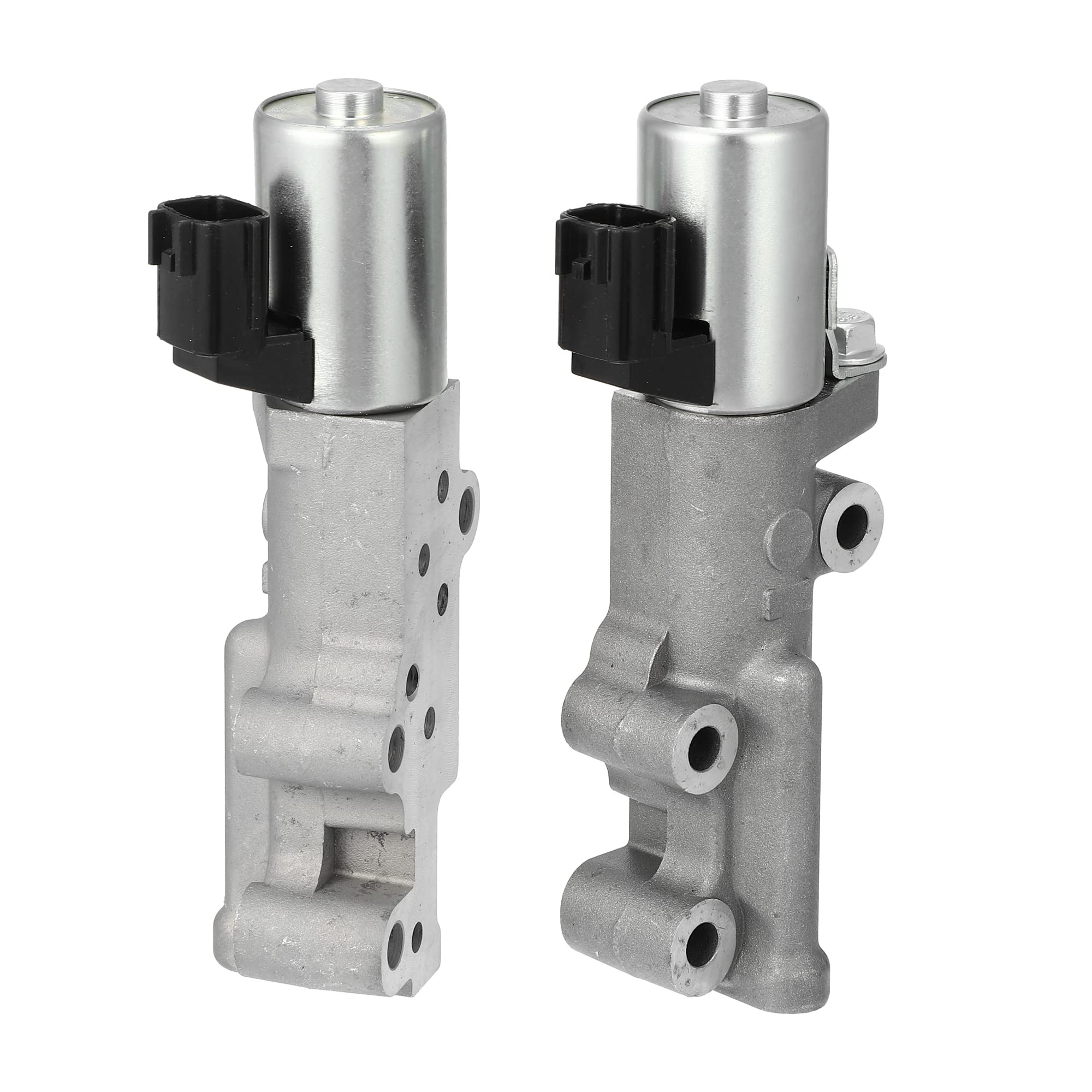 X AUTOHAUX 1 Pair Engine Variable Timing Oil Control Valve Solenoid 23796-EA2OB 23796-EA2OA for Infiniti FX35 2003-2009 for Infiniti G35 2003-2007