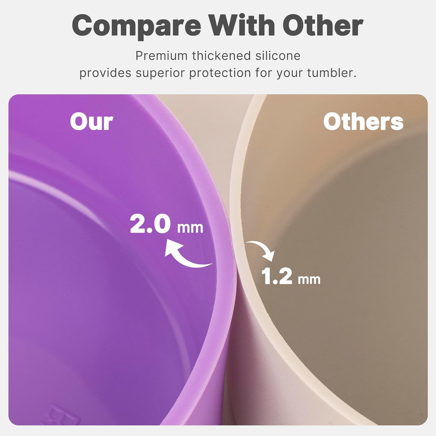 Silicone Boot for Owala 30oz & 40oz FreeSip Sway Bottles & Tumblers，Anti-Slip Protective Sleeve Bottom Bumper Cover for Owala 40 oz Triple Layer Insulated Travel Tumbler