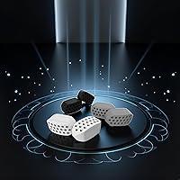 Vista 3 de 6 unidades de ejercitador de mandíbula para hombres, niveles de resistencia, sin BPA, silicona para ejercitadores de mandíbula, tabletas