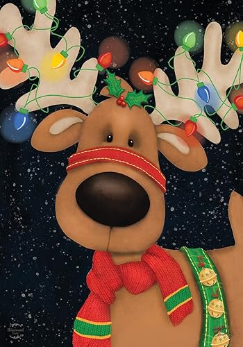 Miniatura 8 de Sombrero de Papá Noel con diseño de gnomos de invierno, 28 x 40 Briarwood Lane