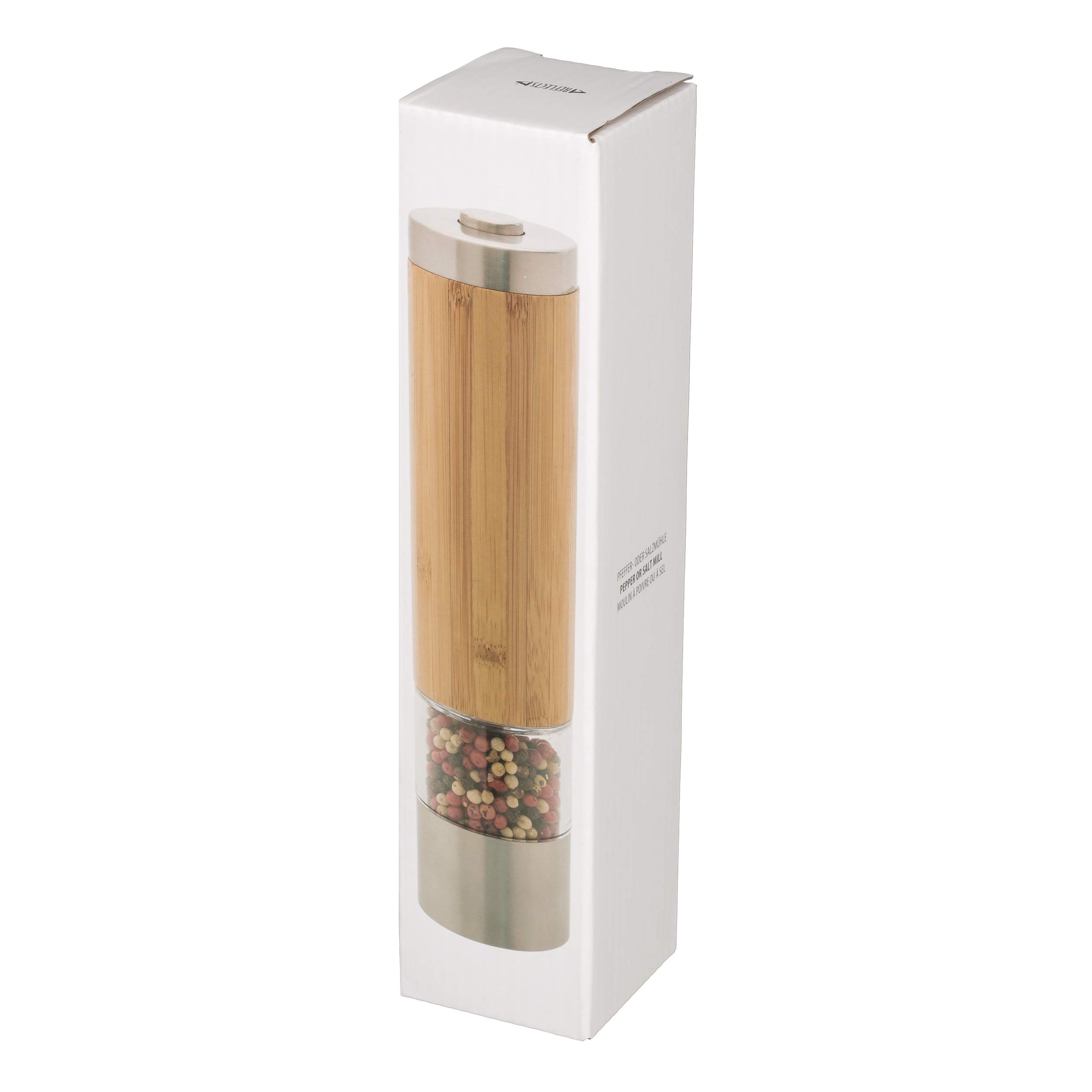 Macina Pepe/Sale Elettrico Inox e Macina Ceramica - Brandani