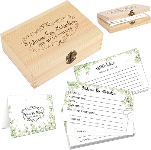 60 tarjetas de consejos y deseos para el señor y la señora, tarjetas de consejos de boda para juegos de boda, libro de invitados de despedida de
