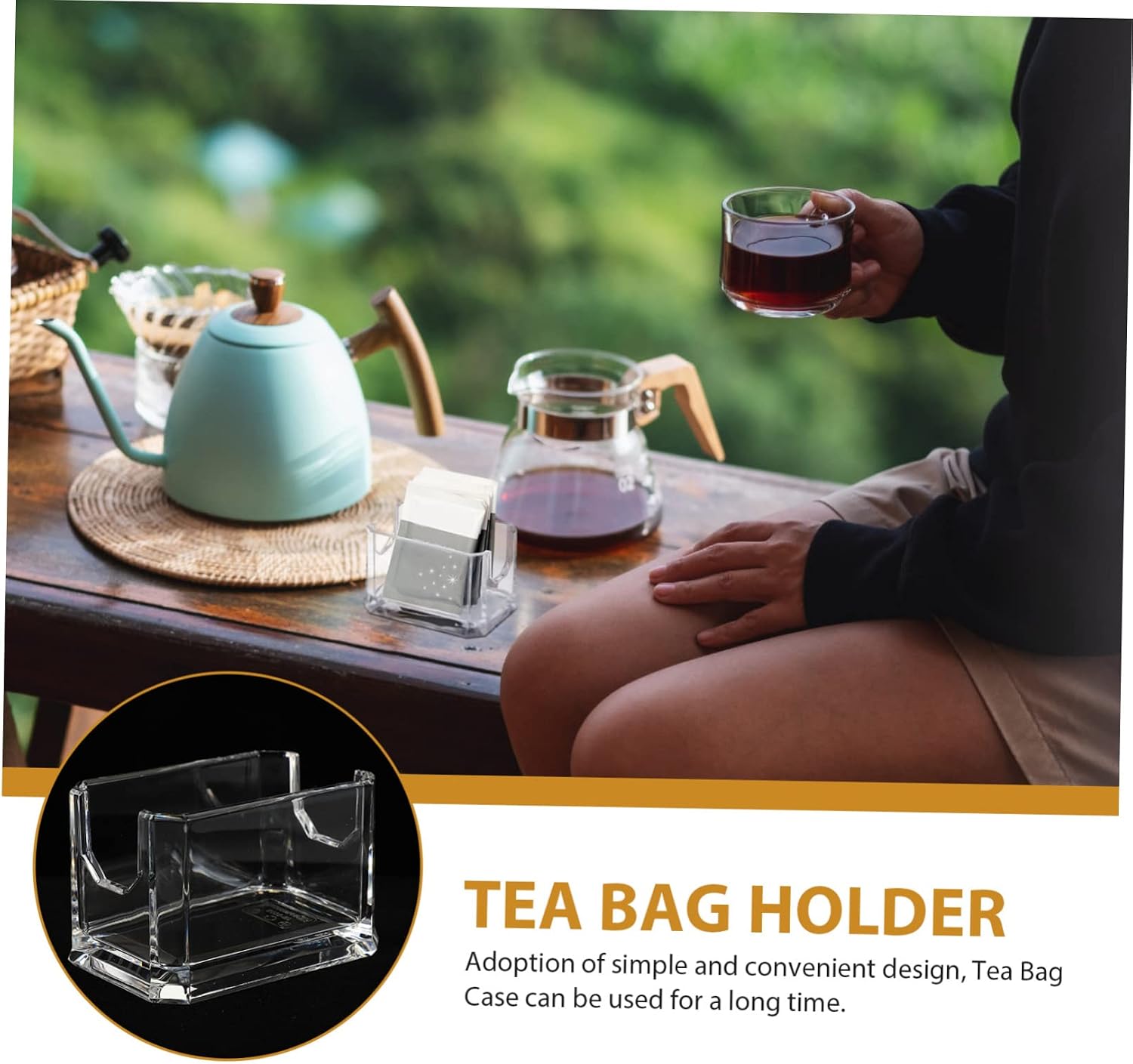 PRETYZOOM 3pcs Tea Bag Organizer Small Storage Box for Sugar Bags Compact Container for Tea and Candy for Kitchen and Office Organization