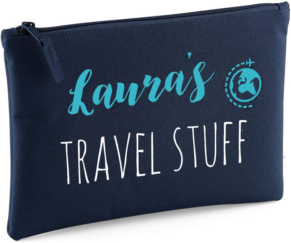 Personalised Travel Documents Pouch | Travel Accessories Pouch | Holiday Paperwork Organiser | Passport Holder | Personalised Travel Gift |Holiday Document Organiser