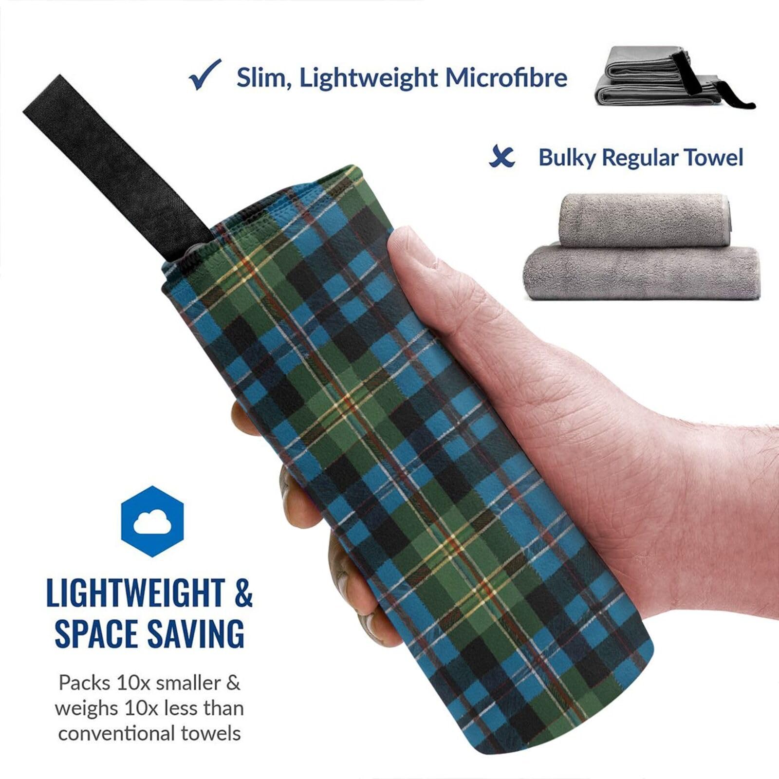 AERIS Small Micronet Lightweight Microfiber Travel Towel Backpacking, Gym, Sports, Camping, Swimming, Kayaking, Canoeing, Hiking