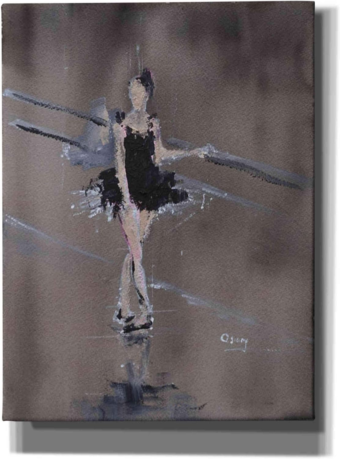 Epic Graffiti 'At Rest' by Oscar Alvarez Pardo, Canvas Wall Art, 12"x16"