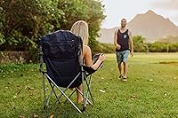 Vista 2 de Picnic TIME NCAA Arkansas Razorbacks Reclining Camp Chair - Beach Chair for Adults - Sports Chair with Carry Bag