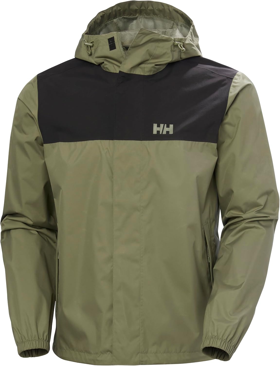 Helly-Hansen Vancouver Rain Jacket - Men's Waterproof, Breathable, Adjustable Hood, Seam-Sealed