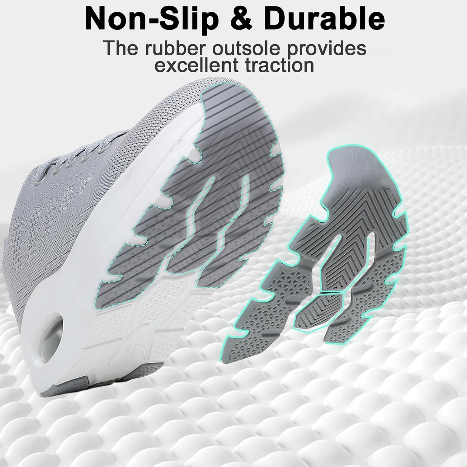 Git-up Women's Diabetic Walking Shoes Wide Toe Box Nursing Shoes