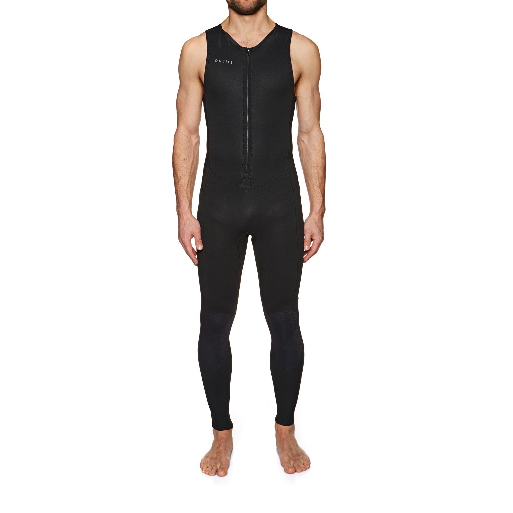 O'Neill ロングジョン ブラック ノースリーブ Reactor-2 1.5MM Front Zip Sleeveless Full - Blk/blk | O'Neill