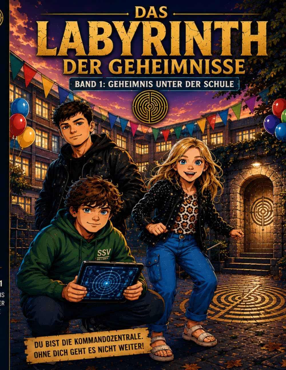 DAS LABYRINTH DER GEHEIMNISSE: Geheimnis unter der Schule