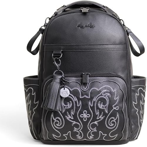 Miniatura 24 de Itzy Ritzy Mochila para pañales – Mochila para pañales Boss Plus de gran capacidad con 19 bolsillos, cambiador, clips para cochecito y correas Teddy