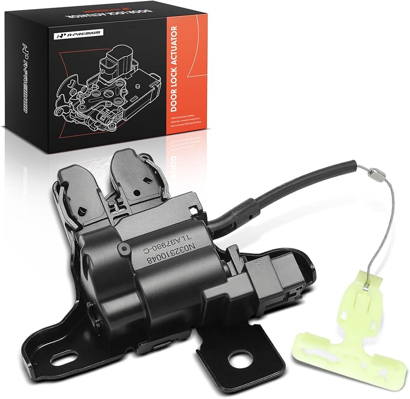 Atuador da Trava do Porta-Malas A-Premium para Ford Mustang, Fusion e Lincoln MKZ – Conector de 4 Pinos