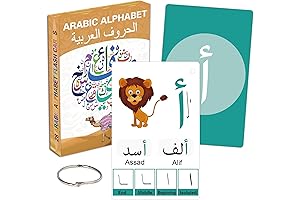 Arabic Flash Cards Made Easy: A Beginner's Journey to Mastering the Arabic Alphabet