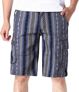LindoMaker Cargo Shorts for Men UK Gym Fitness Bermuda Shorts Breathable Quick Dry Tactical Shorts Regular Fit Running Shorts
