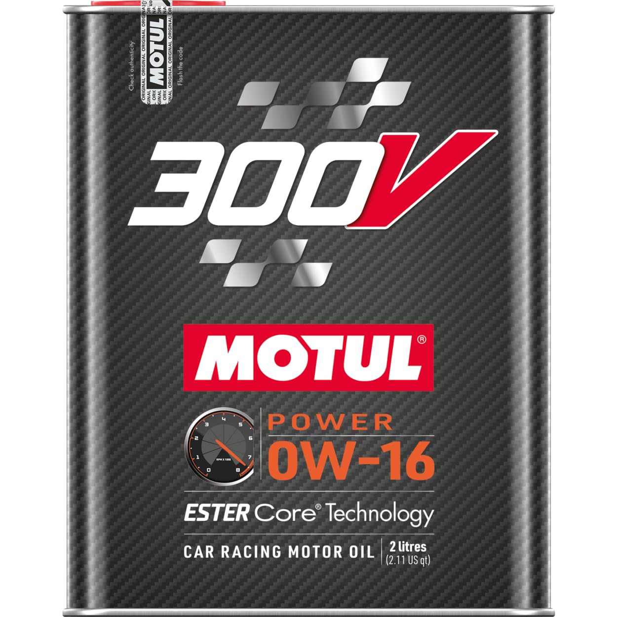 Amazon.com: Motul 110855 300V 0W-16 POWER Car Racing Motor Oil
