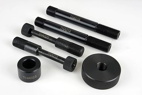 Miniatura 10 de TEMCo TH0388 Juego de herramientas de troqueles de hoyuelos, 6 piezas para conductos Knockout Tamaños (12") 0.86", (34") 1.05", (1") 1.33", (1-14")