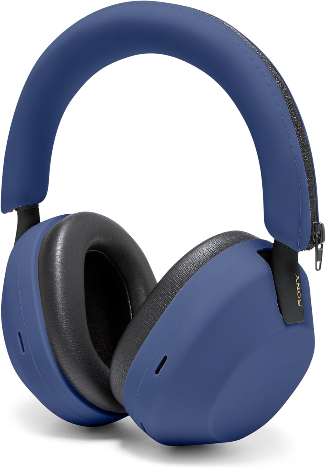 WC ShellZ XM5 - Protective Headphone Exterior Shell & Headband Covers for Sony WH1000XM5 Made by Wicked Cushions | Made with Premium Silicone | Blue
