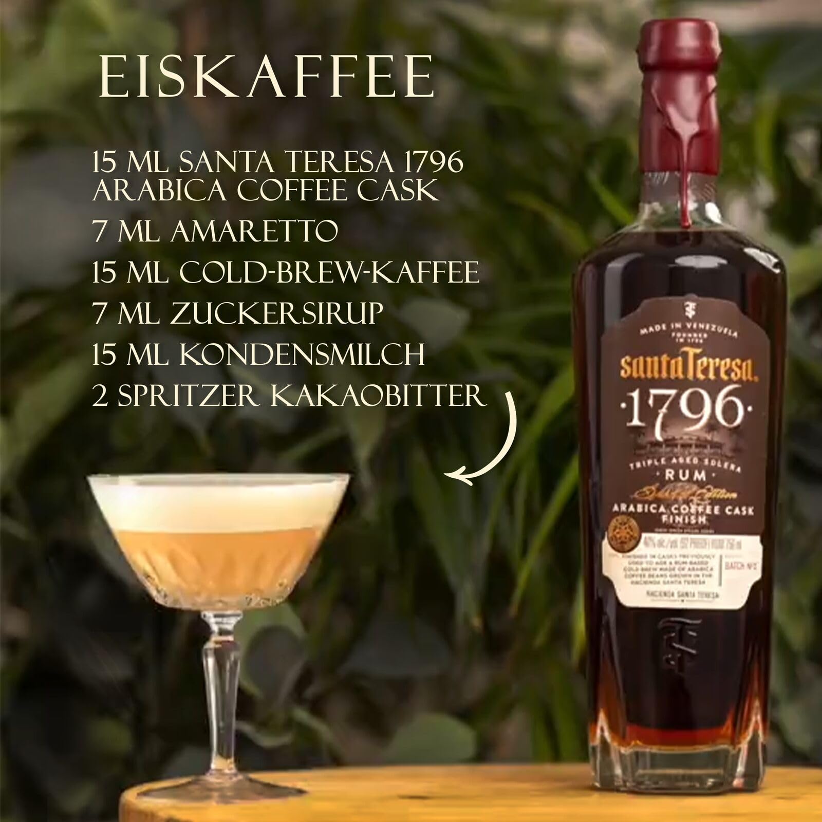 Santa Teresa Coffee cask