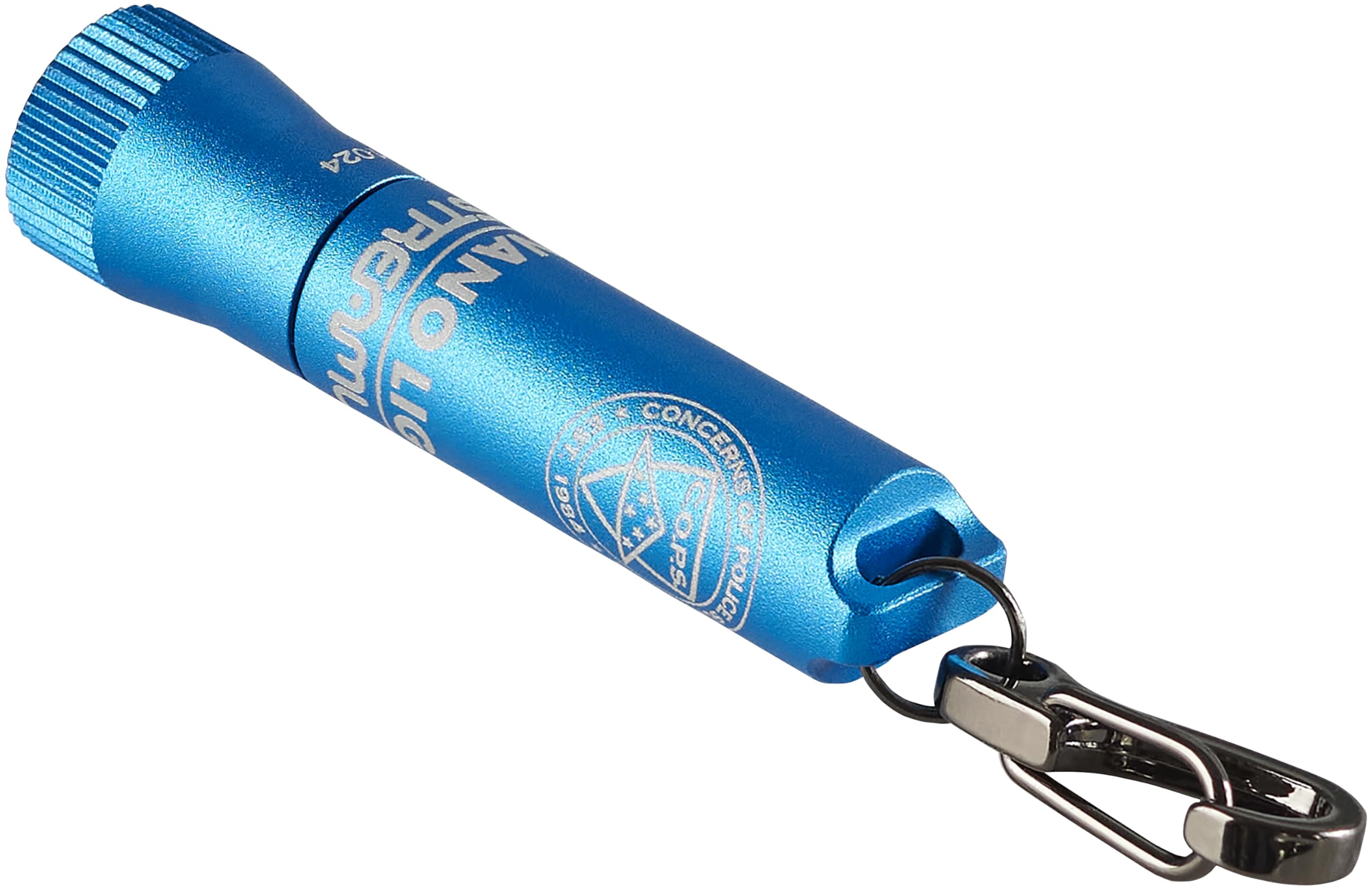 Streamlight 73021 Nano Keychain II 20-Lumen Blue LED Flashlight, Blue