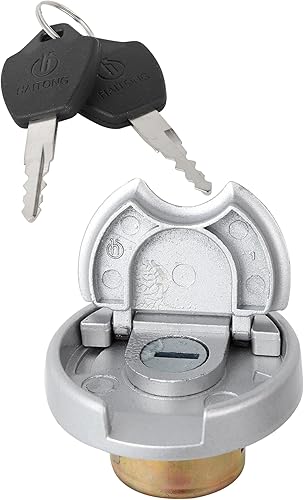 Miniatura 11 de Tapas de gas para motocicleta Minho con cerradura de interruptor Tapa de tanque de combustible Compatible con scooters GY6 chinos Mopeds B08 BO9
