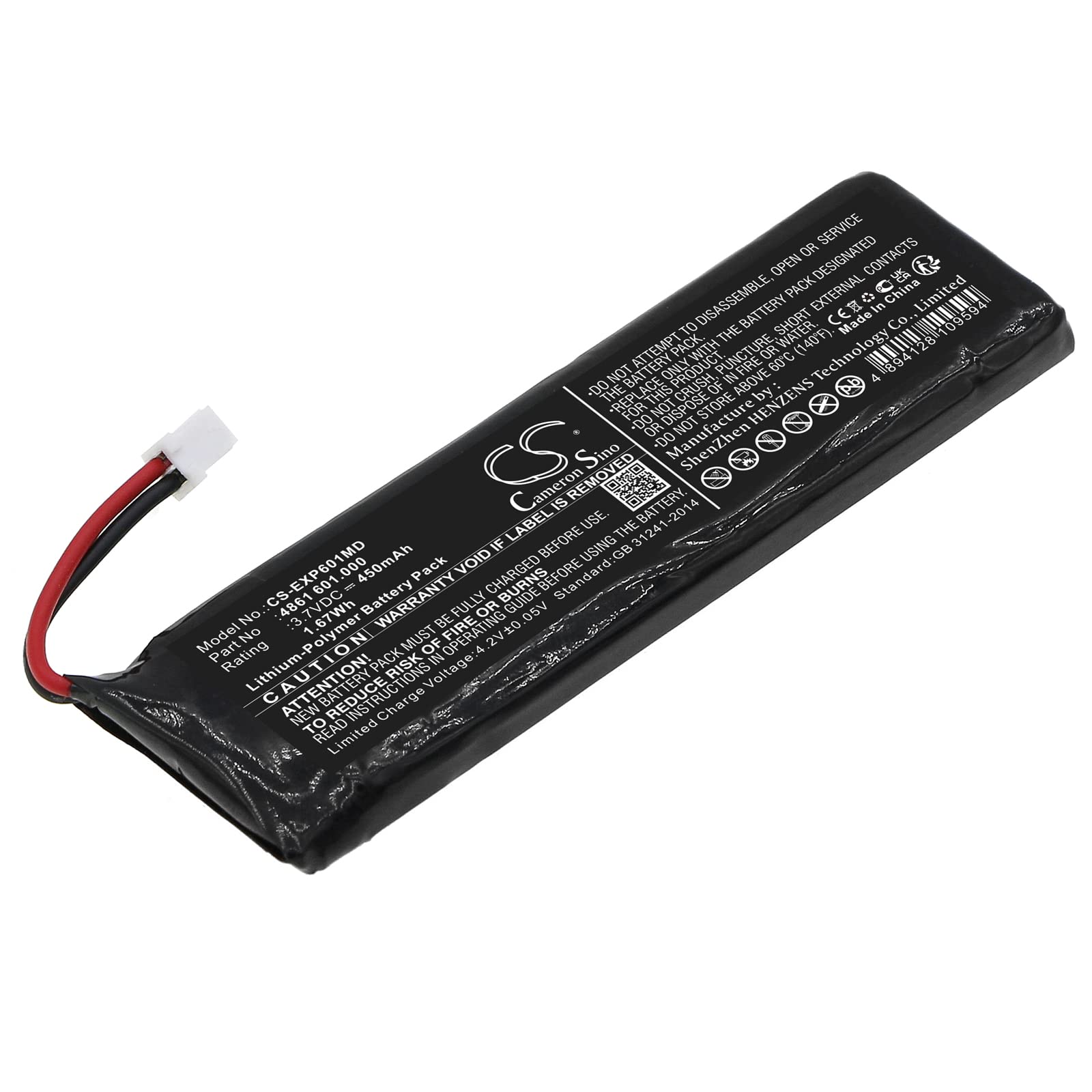 Batterie 450mAh compatible Eppendorf Xplorer et Xplorer Plus - 6