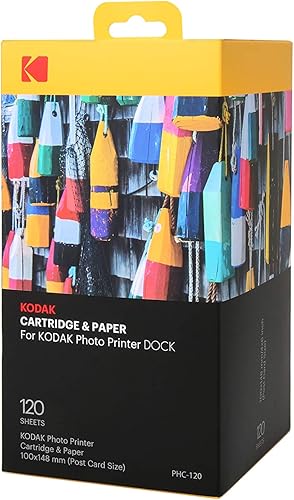 Miniatura 10 de Kodak Cartucho PHC wi-fi y dock para imprimir fotos cartucho de repuesto y hojas para fotos