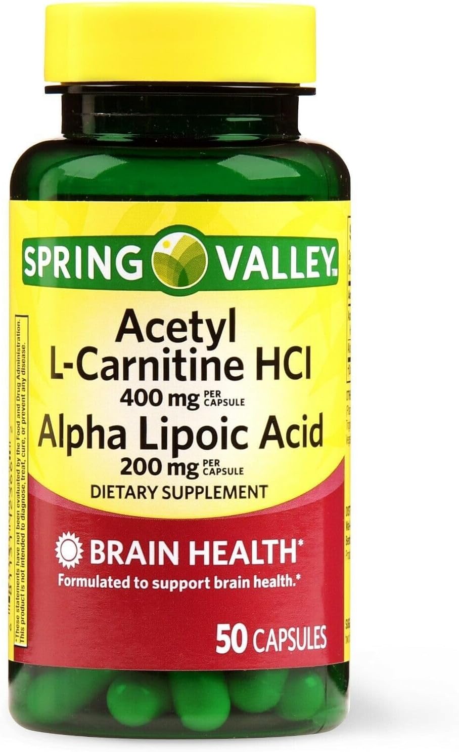 4 TOP CARE Acetyl LCarnitine HCI 400 mg + Alpha Lipoic