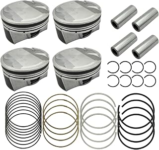BuliBoao Engine Piston & Rings Kit Standard for Hyundai Kona Veloster Elantra 2.0L L4 2017-2019 OE 23040-2E601