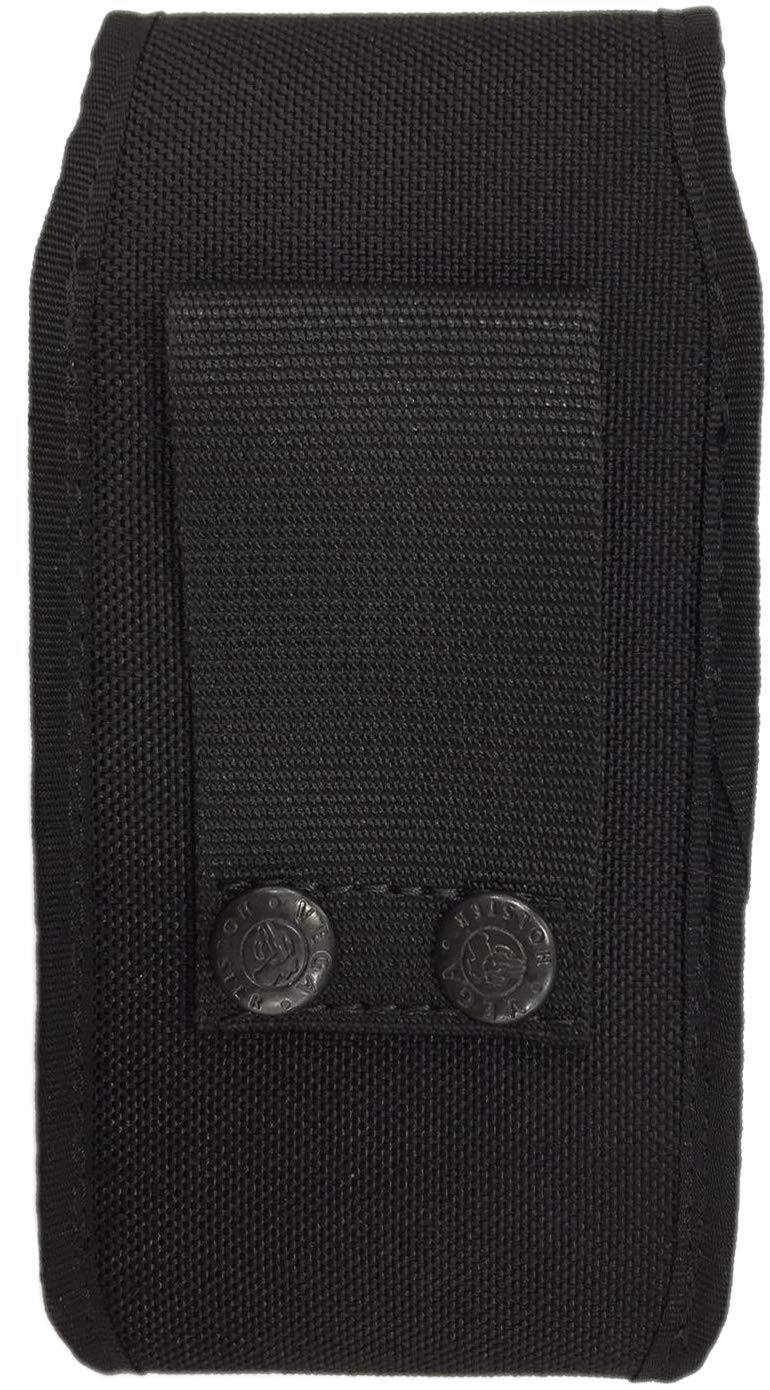 VEGA HOLSTER Porta Smartphone o Cellulare in Cordura da Cinturone 2R28 (Nero)