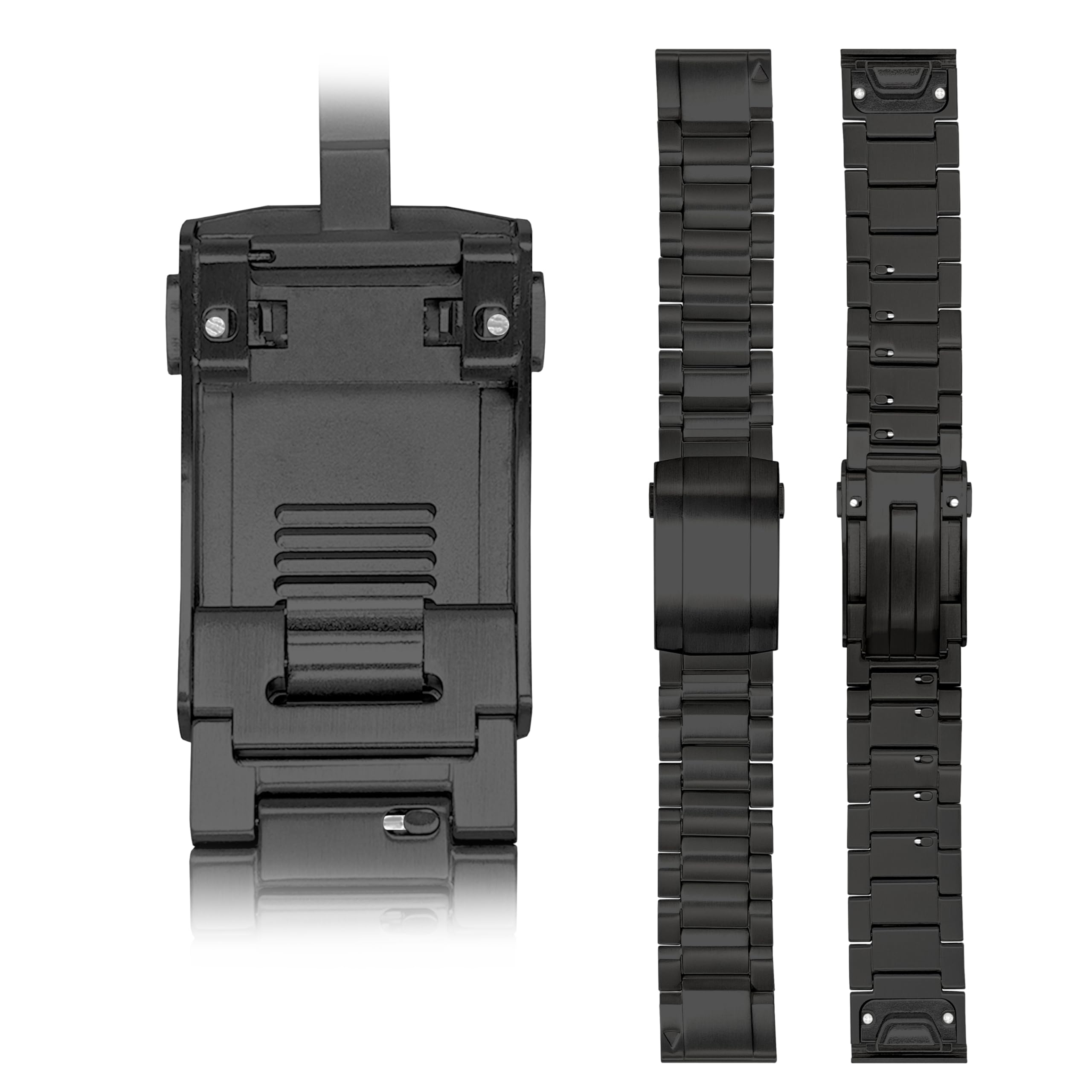 Photo 1 of LDFAS Titanium Replacement Band for Garmin Fenix 8/7/6/5 Series, 22mm, SSR-Black