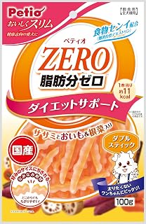 Petio Petio 美味苗条零脂肪 双棒 狗用零食 含鸡肉和美味根菜 -