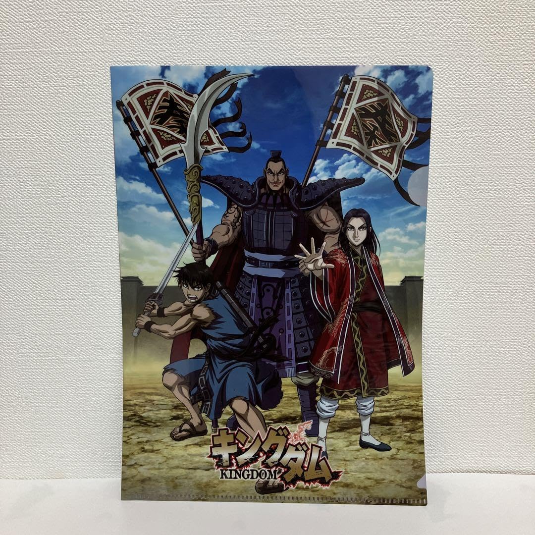 キングダム クリアファイルセット クリアファイル＆シールセット / TVアニメ「キングダム