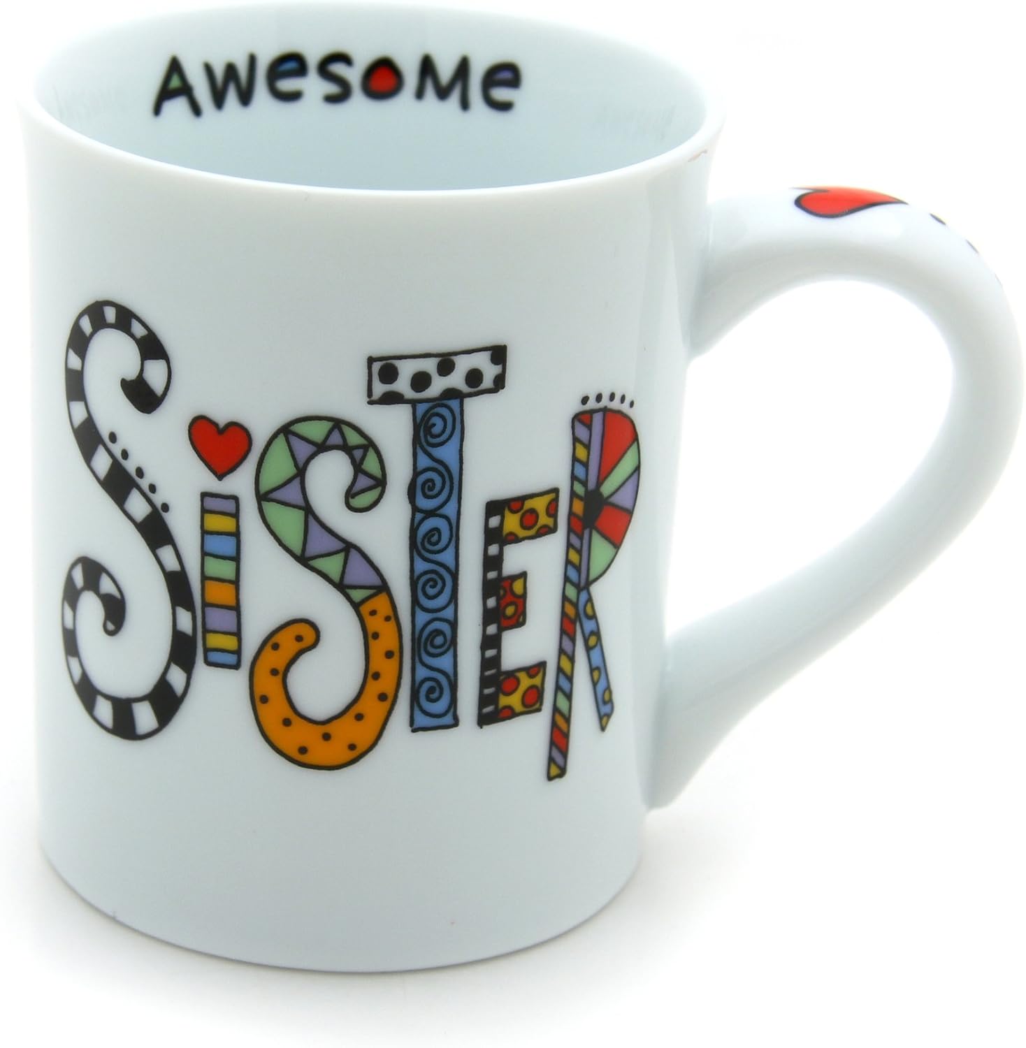 Enesco Our Name Is Mud Cuppa Doodle Friend Mug, 4.5 inches