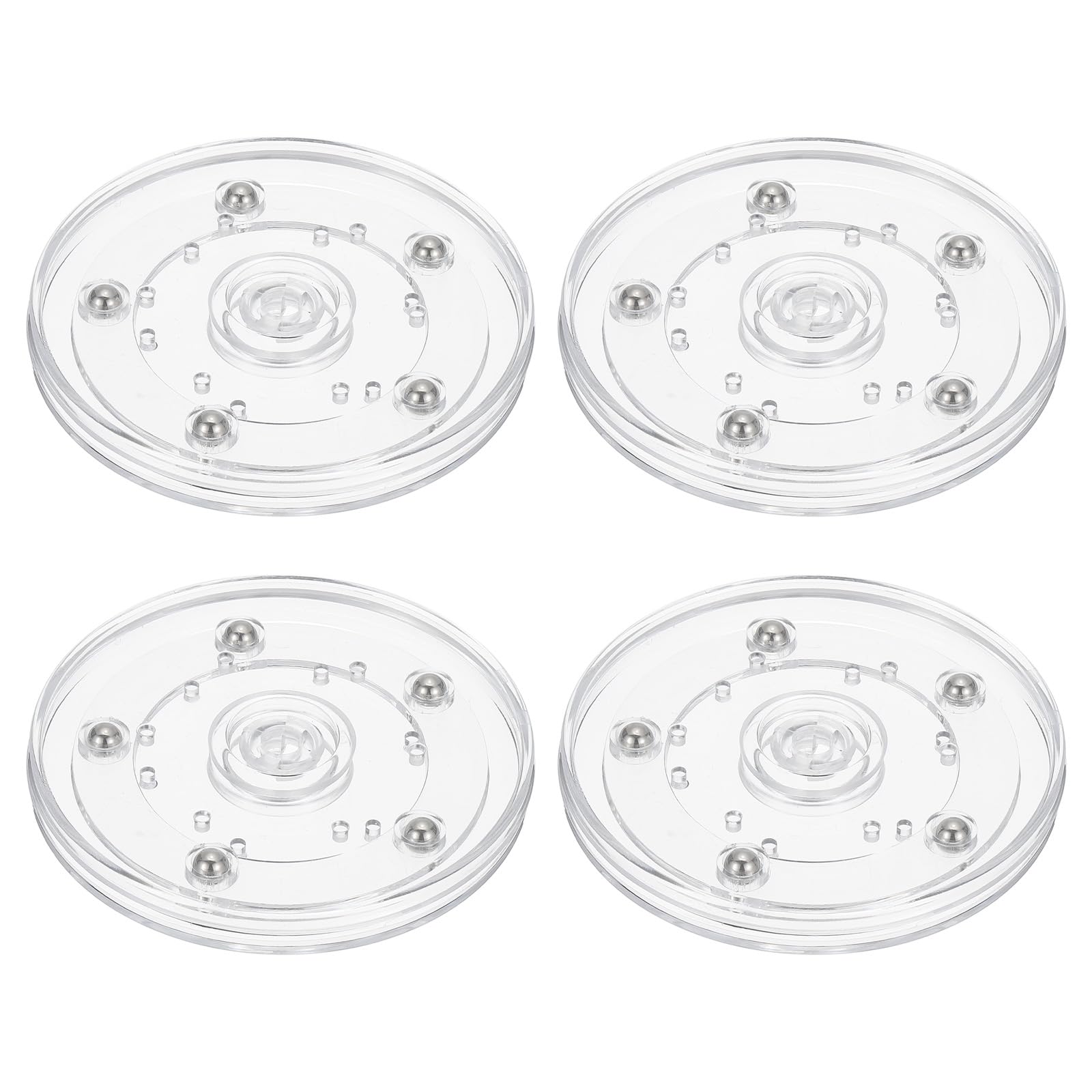 PATIKIL 4 Inch Heavy Rotating Swivel Stand