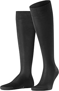 hombre Tiago calcetines largos transpirable sostenible algodón fil d'Écosse fino liso brillante costura plana en la zona del dedo del pie looks informales de negocios 1 par